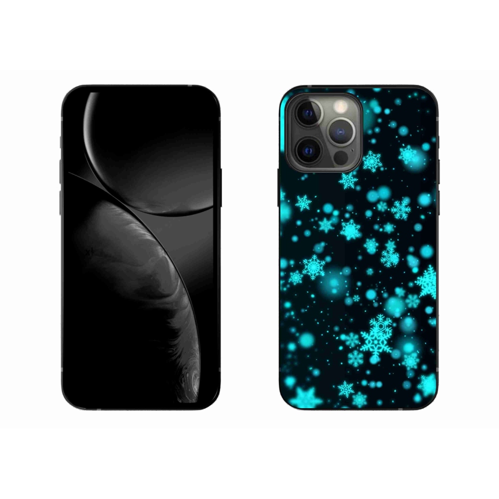 Gél borítás mmCase iPhone 13 Pro Max 6.7 készülékhez - Hópelyhek 1