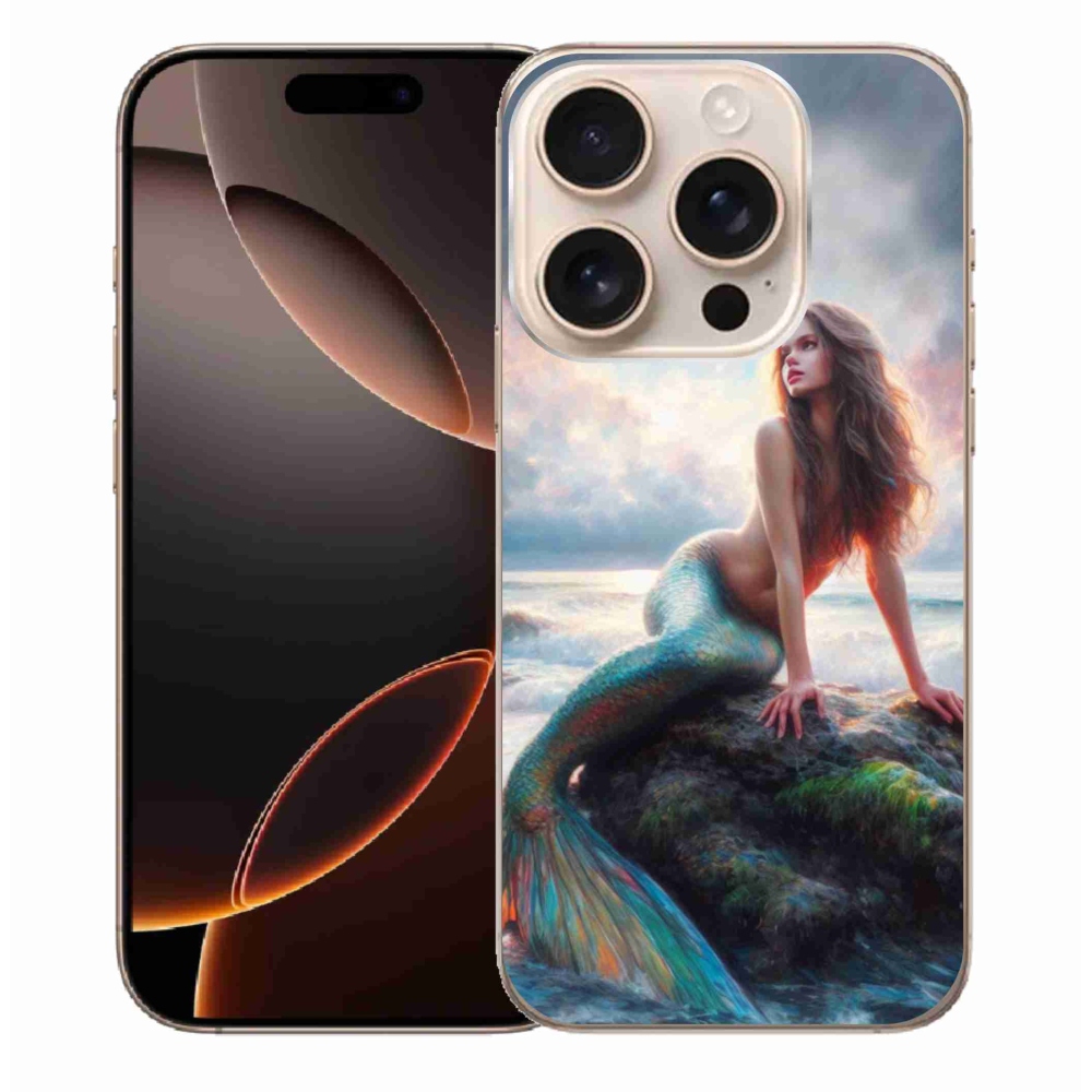 Zselés borítás mmCase iPhone 16 Pro Max készülékhez - sellő