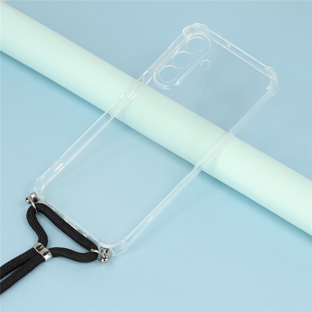 Átlátszó zselés tok húzózsinórral Samsung Galaxy A17 4G/5G-hez