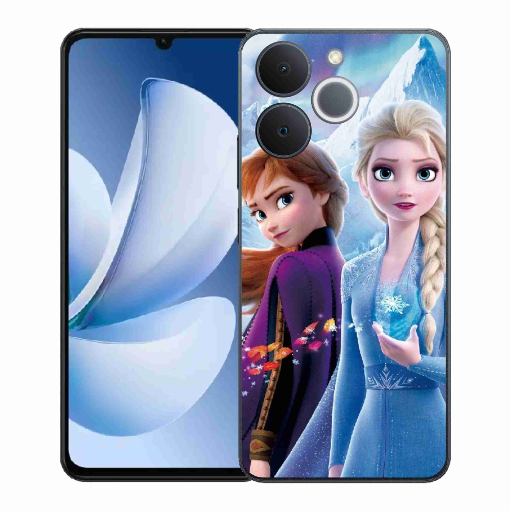 Gél borítás mmCase a Realme Note 70T-hez - Ice Kingdom 3