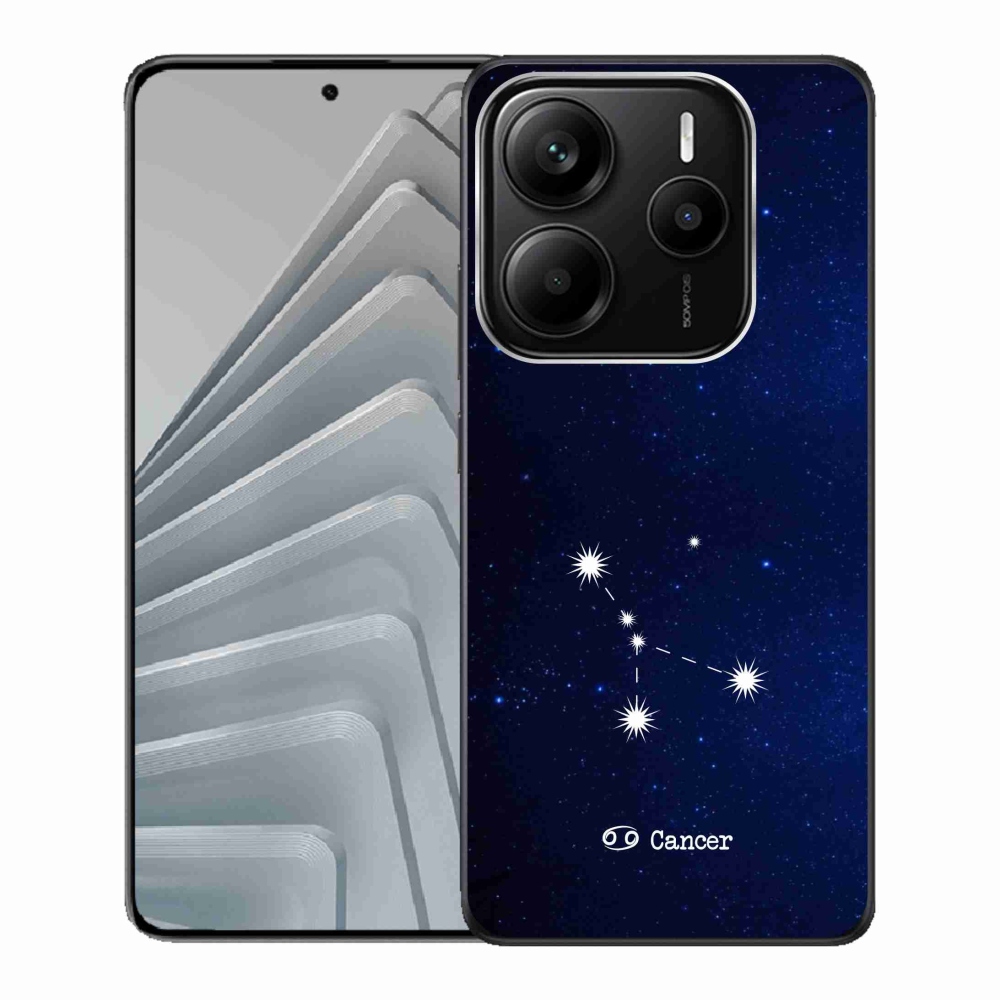 Gél borítás mmCase a Xiaomi Redmi Note 14 5G számára - csillagkép Rák