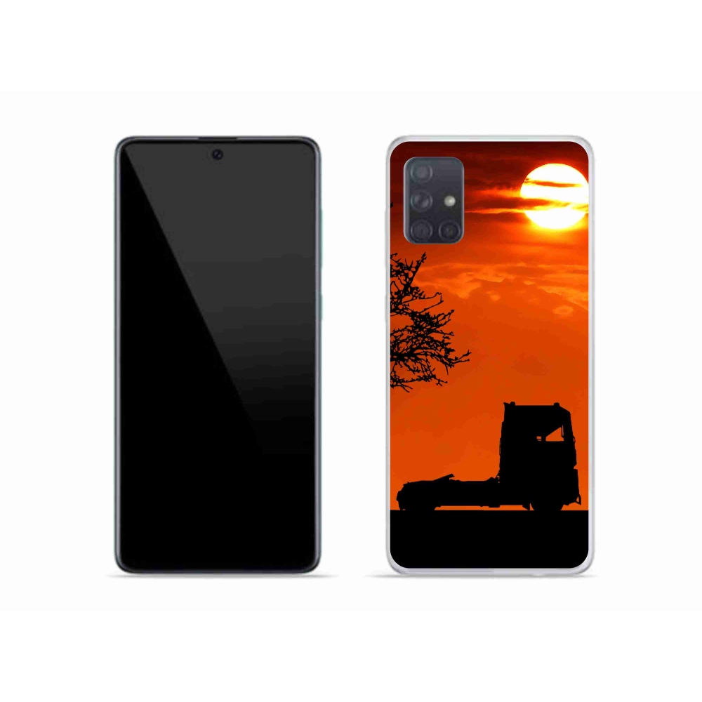 Gél borítás mmCase Samsung Galaxy A51 - teherautó 3