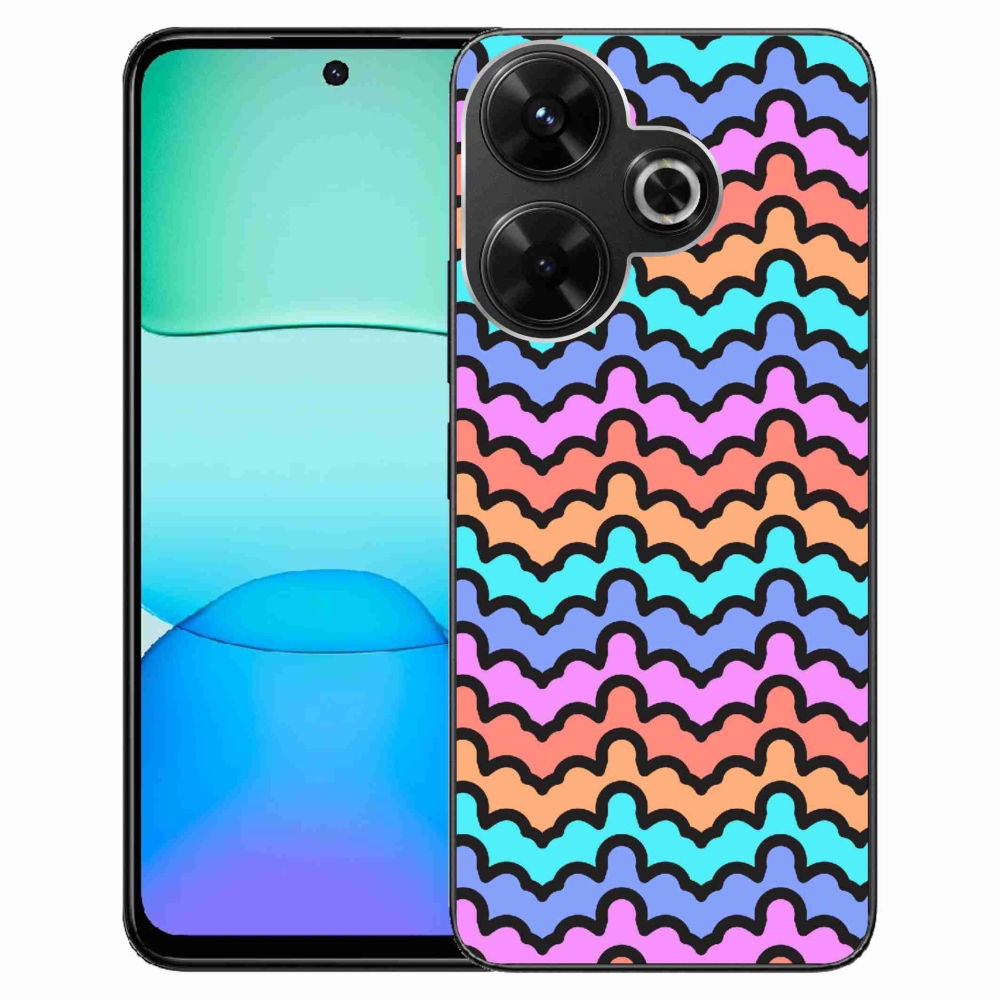 Gél borítás mmCase a Xiaomi Redmi 13 4G/Poco M6 4G számára - absztrakt motívum 30