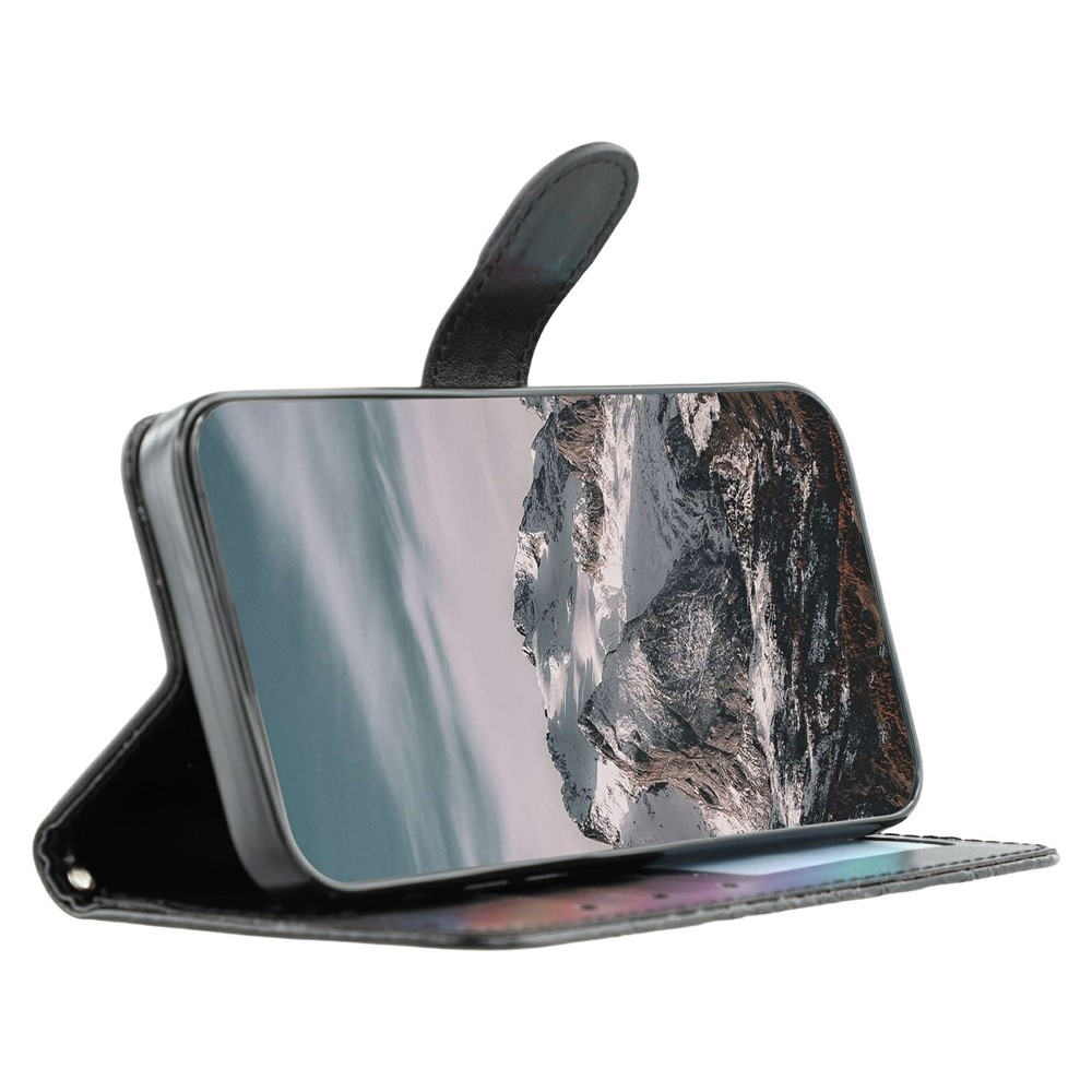 Mandala könyv tok a Xiaomi Redmi 15 5G-hez - fekete