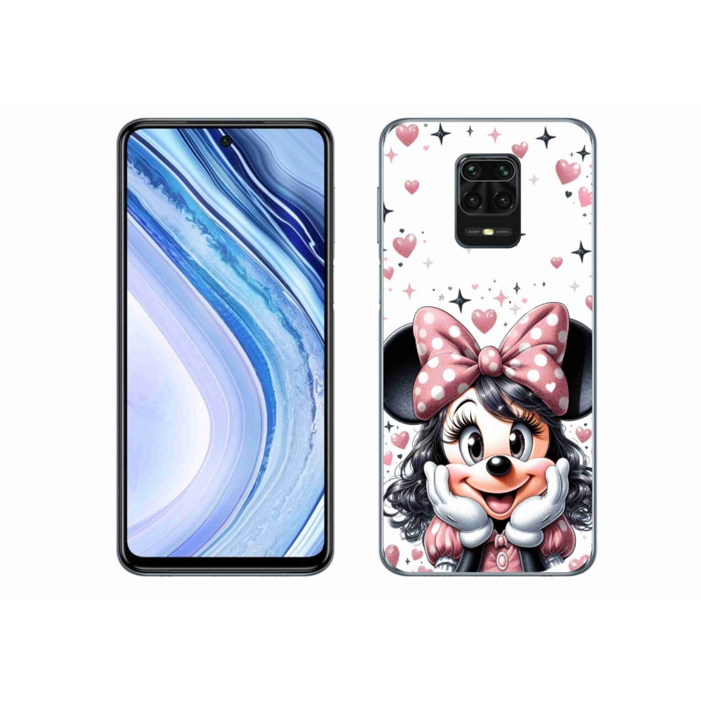 Gél borítás mmCase a Xiaomi Redmi Note 9 Pro készülékhez - minnie