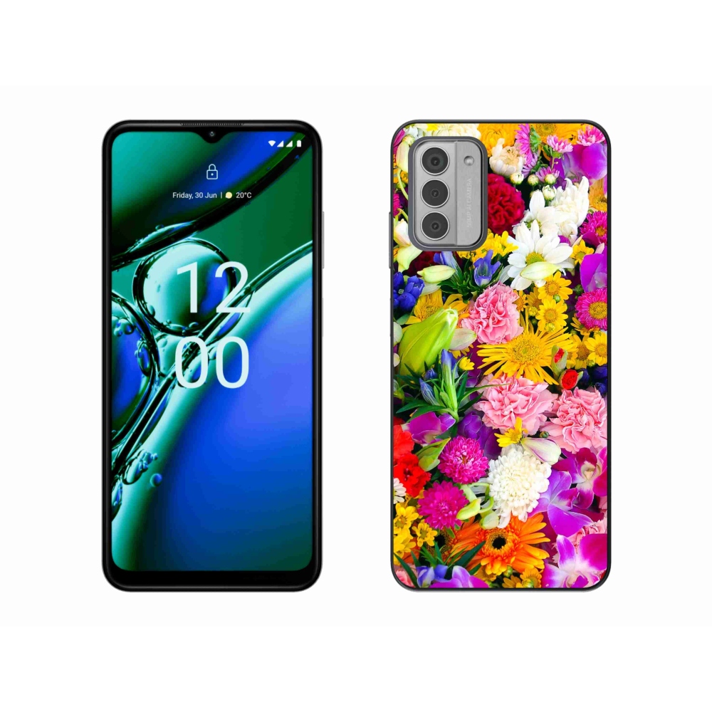 Zselés borítás mmCase a Nokia G42 készülékhez - virág 12