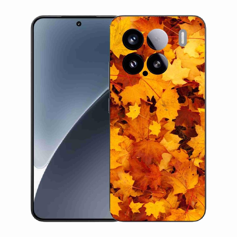 Gél borító mmCase a Xiaomi 15-hez - juharlevelek