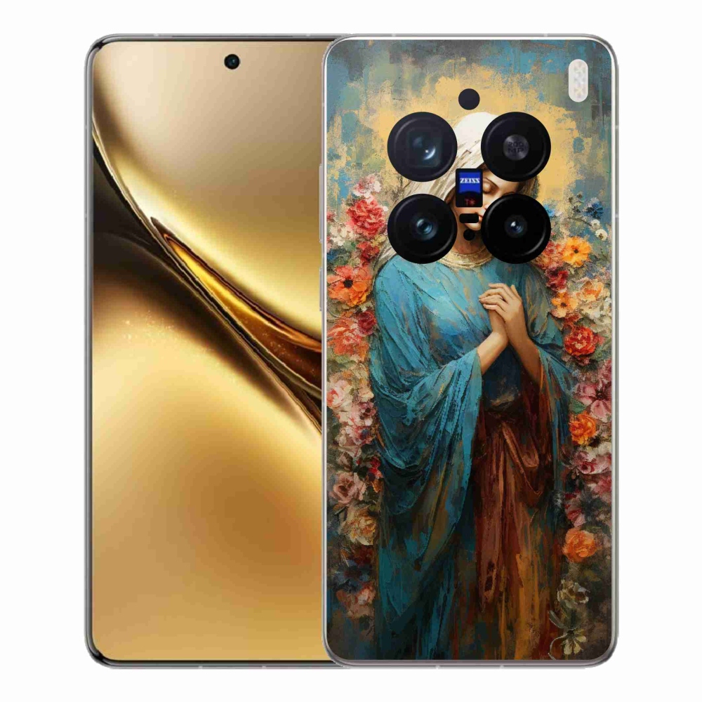 Zselés borítás mmCase a Vivo X200 Pro 5G-n - szent nő