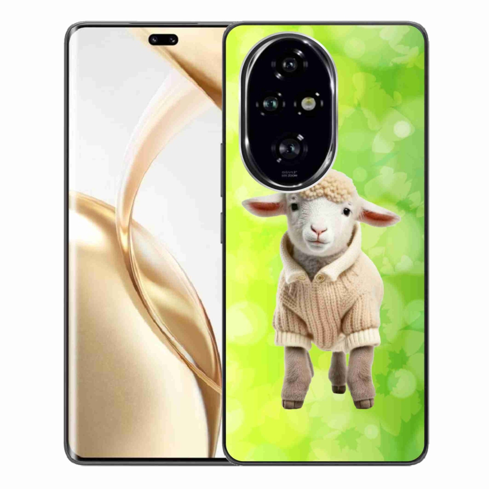 Zselés borítás mmCase a Honor 200 Pro 5G készülékhez - bárány pulóverben