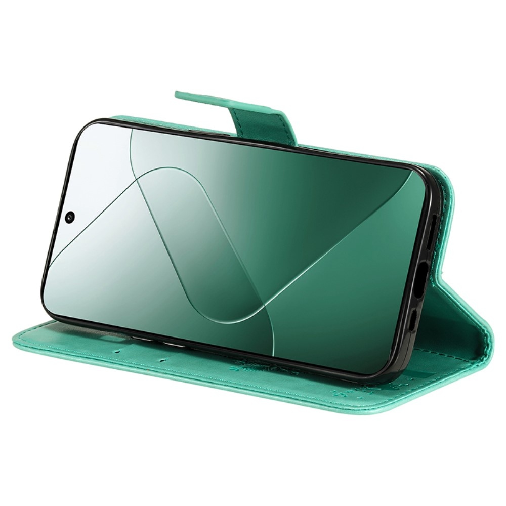 Fák könyve tok Xiaomi 14 - zöld