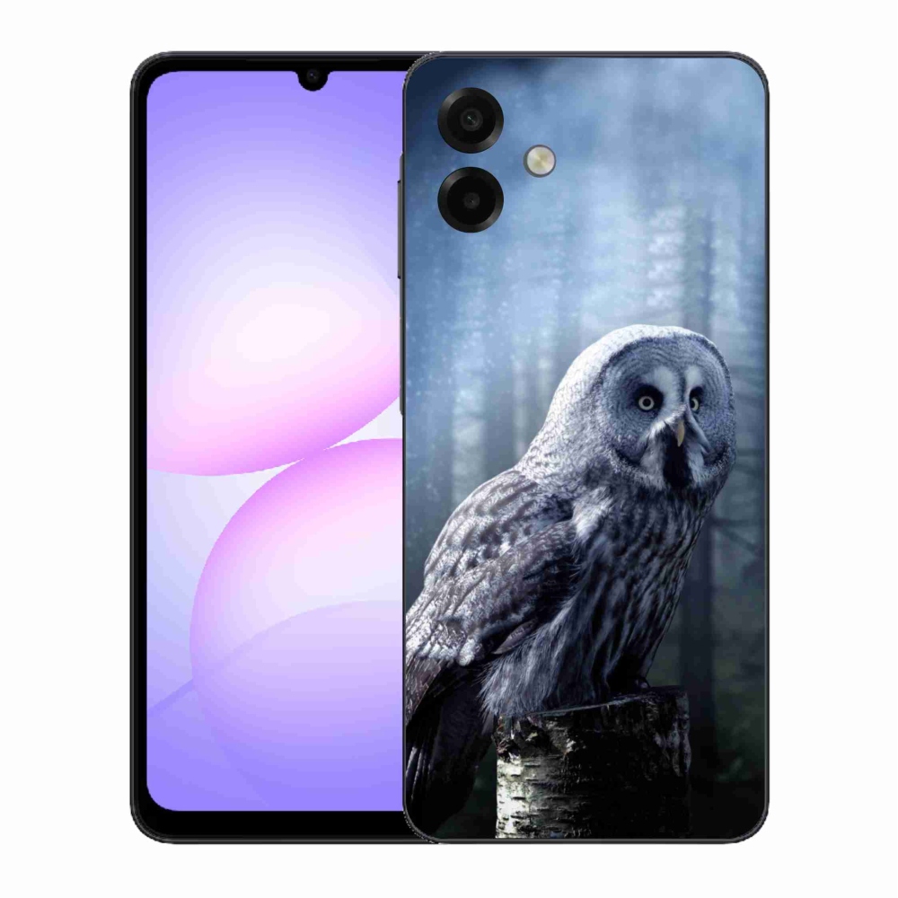 Zselés borítás mmCase Samsung Galaxy A07 4G - bagoly