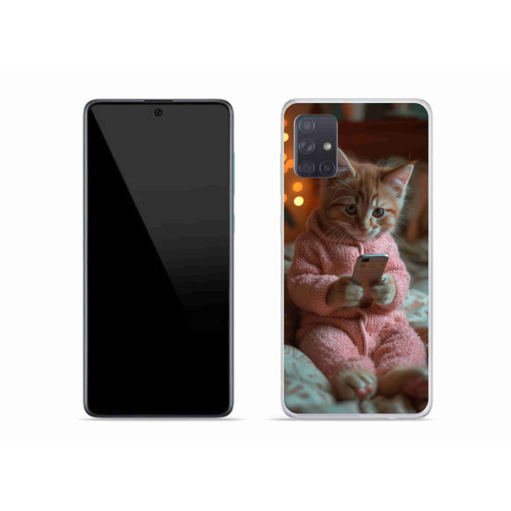 Gél védőhuzat mmCase Samsung Galaxy A51 - baba mobilhoz