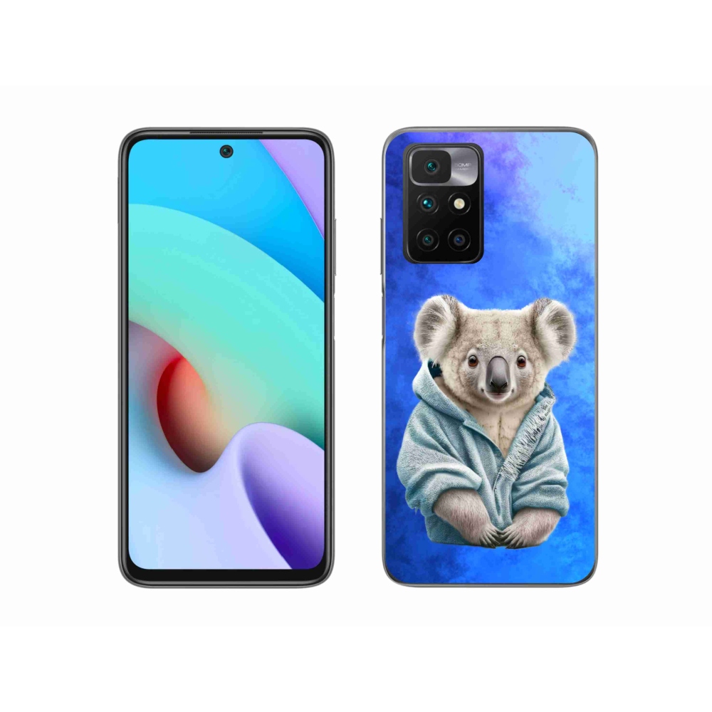 Gél borítás mmCase a Xiaomi Redmi 10/Redmi 10 (2022) - koala pulóverben