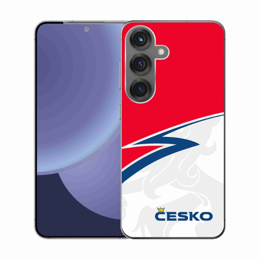 Gél védőhuzat mmCase Samsung Galaxy S25 készülékhez - Csehország