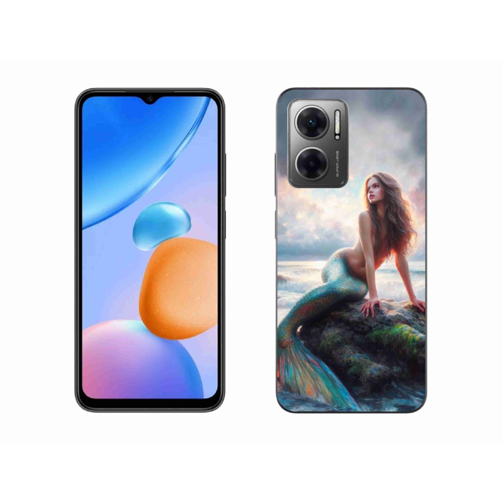 Gél borító mmCase a Xiaomi Redmi 10 5G-hez - sellő