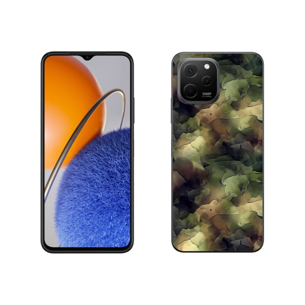 Gél borítás mmCase a Huawei Nova Y61 készülékhez - terepszínű minta 10