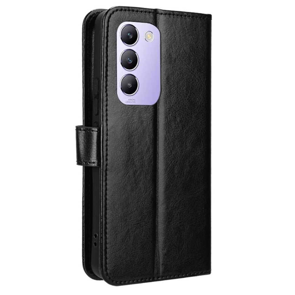 Őrült könyv tok a Vivo V40 SE 4G/5G készülékhez - fekete