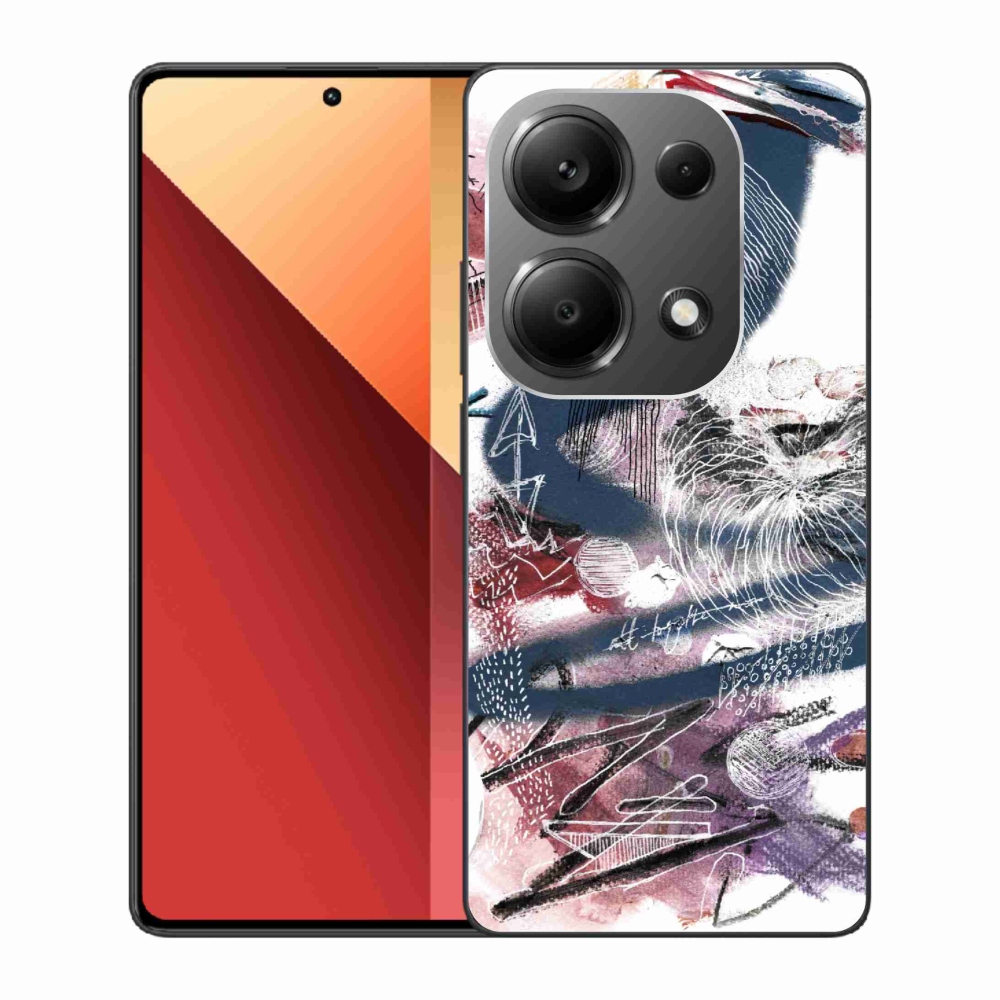 Gél borítás mmCase a Xiaomi Redmi Note 13 Pro 4G/Poco M6 Pro számára - absztrakt motívum 28