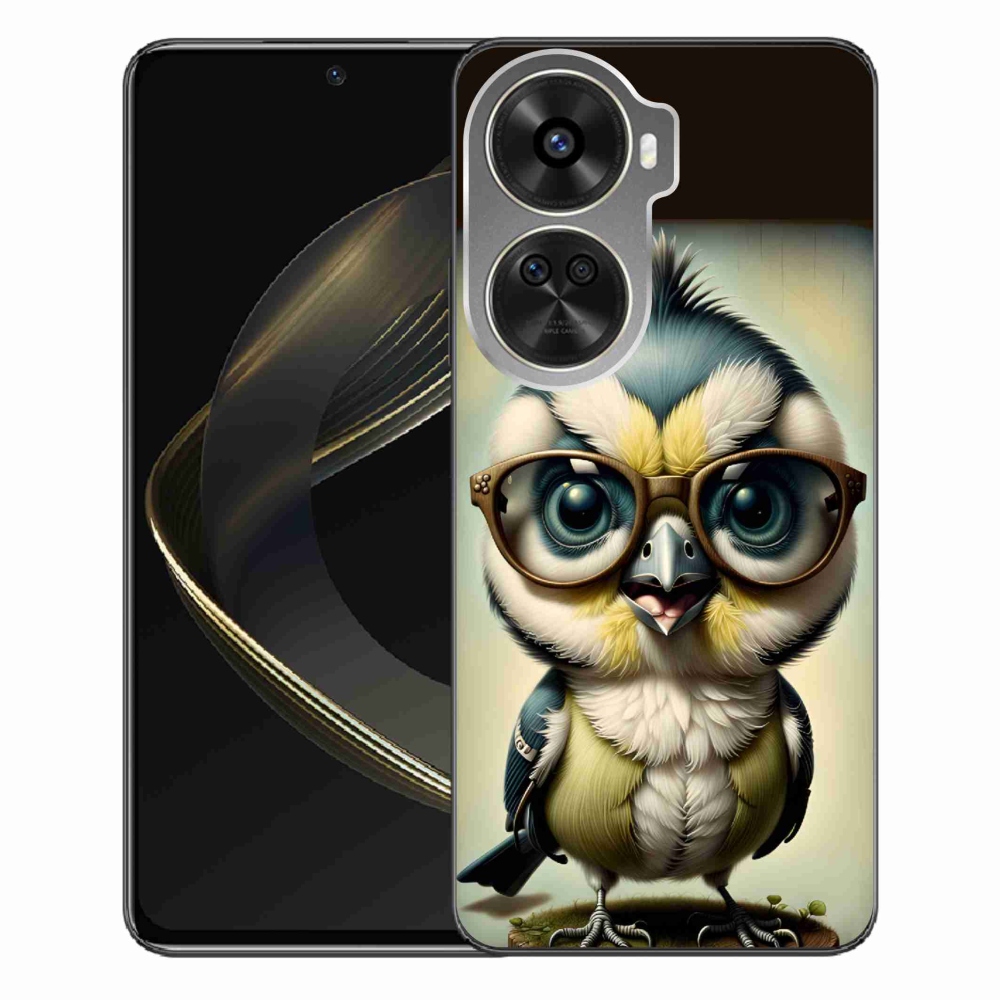 Gél borítás mmCase a Huawei Nova 12 SE-hez - cub szemüveggel