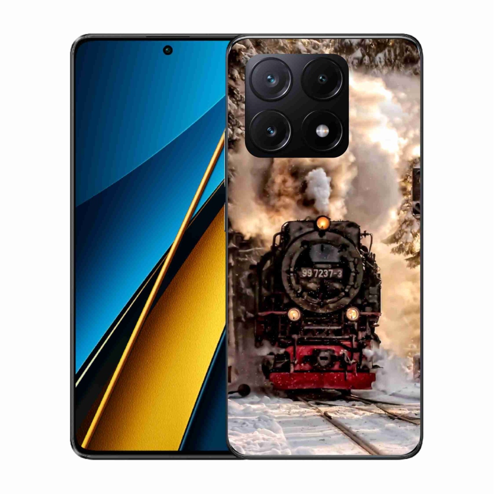 Gél borítás mmCase a Xiaomi Poco X6 Pro 5G számára - vonat
