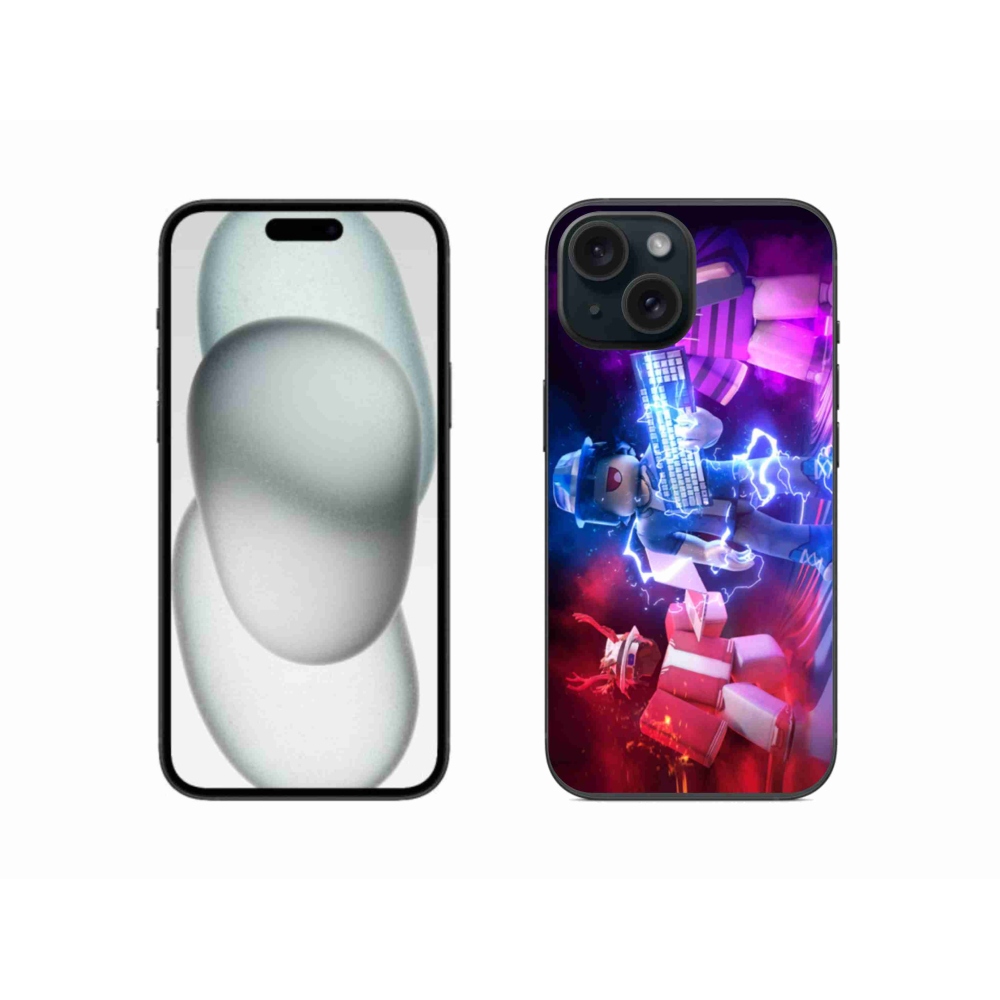 Zselés borítás mmCase iPhone 15 készülékhez - roblox