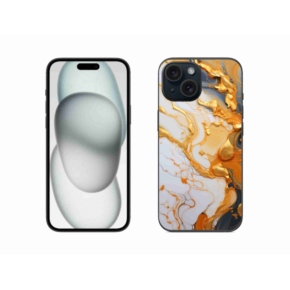 Gél borítás mmCase iPhone 15-hez - absztrakt motívum 6