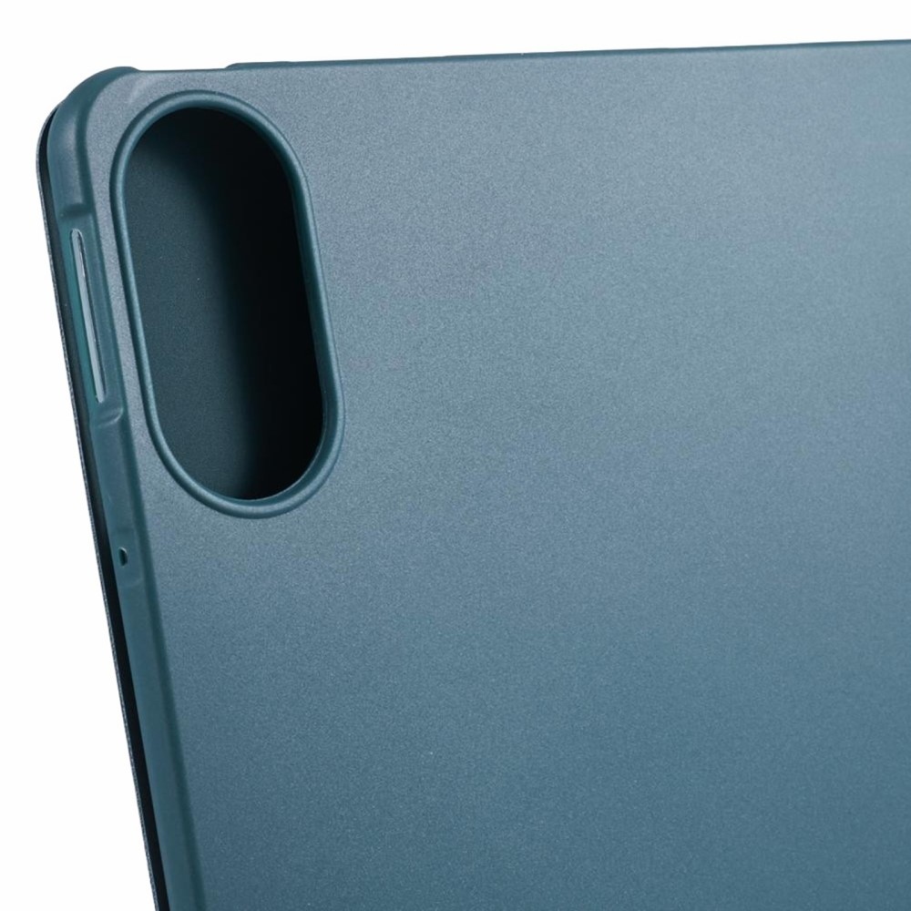 Összecsukható intelligens záró tok Xiaomi Redmi Pad Pro 4G/5G tablethez - zöld