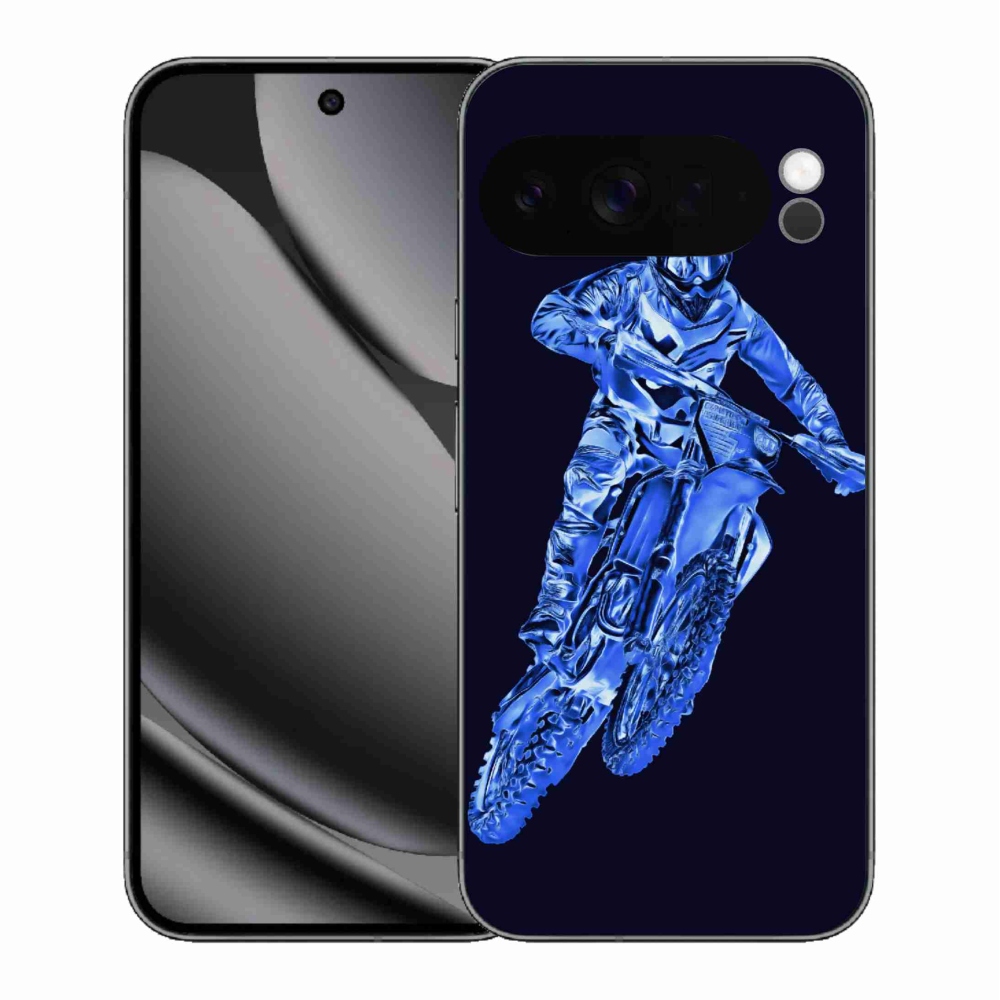 Zselés borítás mmCase a Google Pixel 10 Pro XL-hez - motocross 1