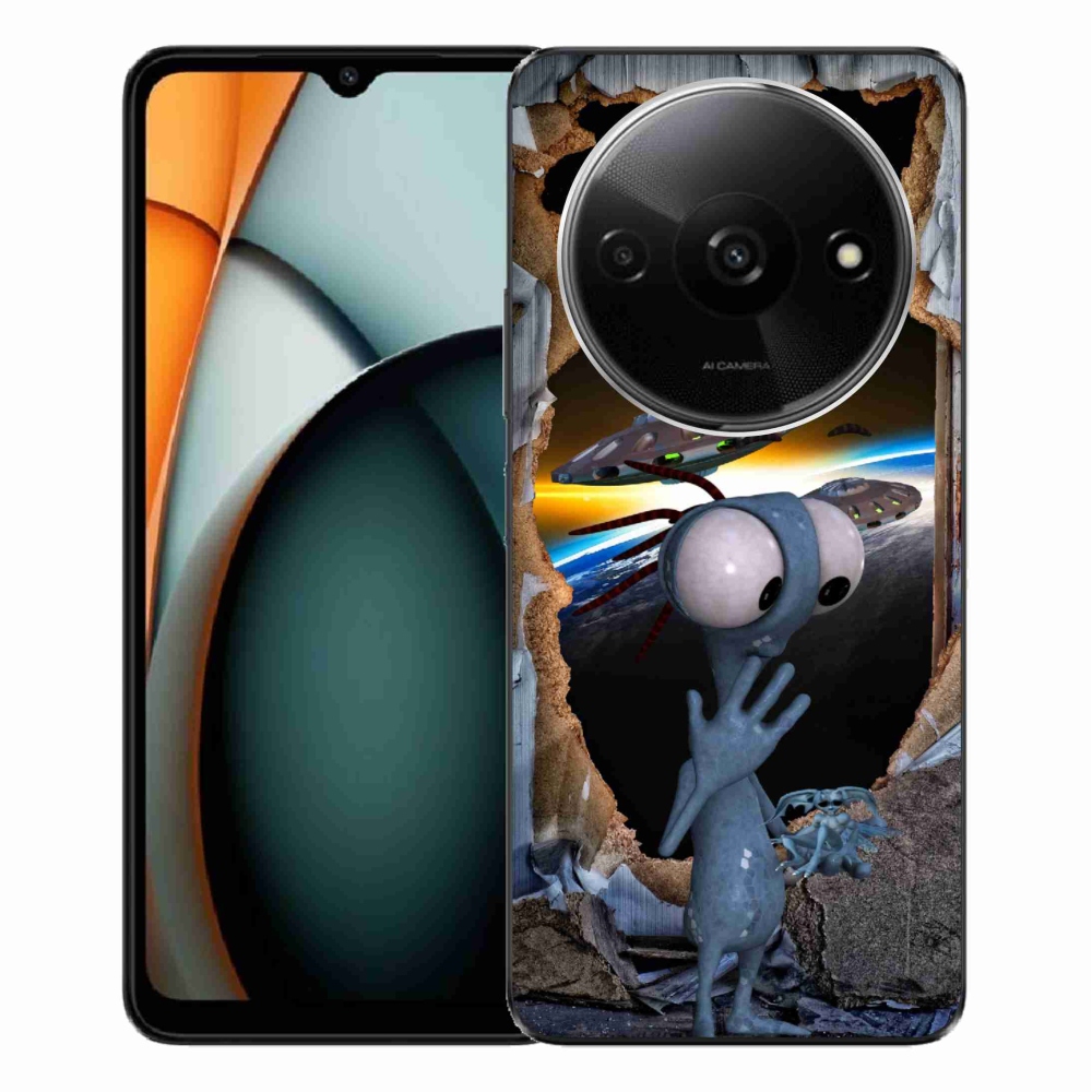 Gél borítás mmCase a Xiaomi Redmi A3-hoz - idegen