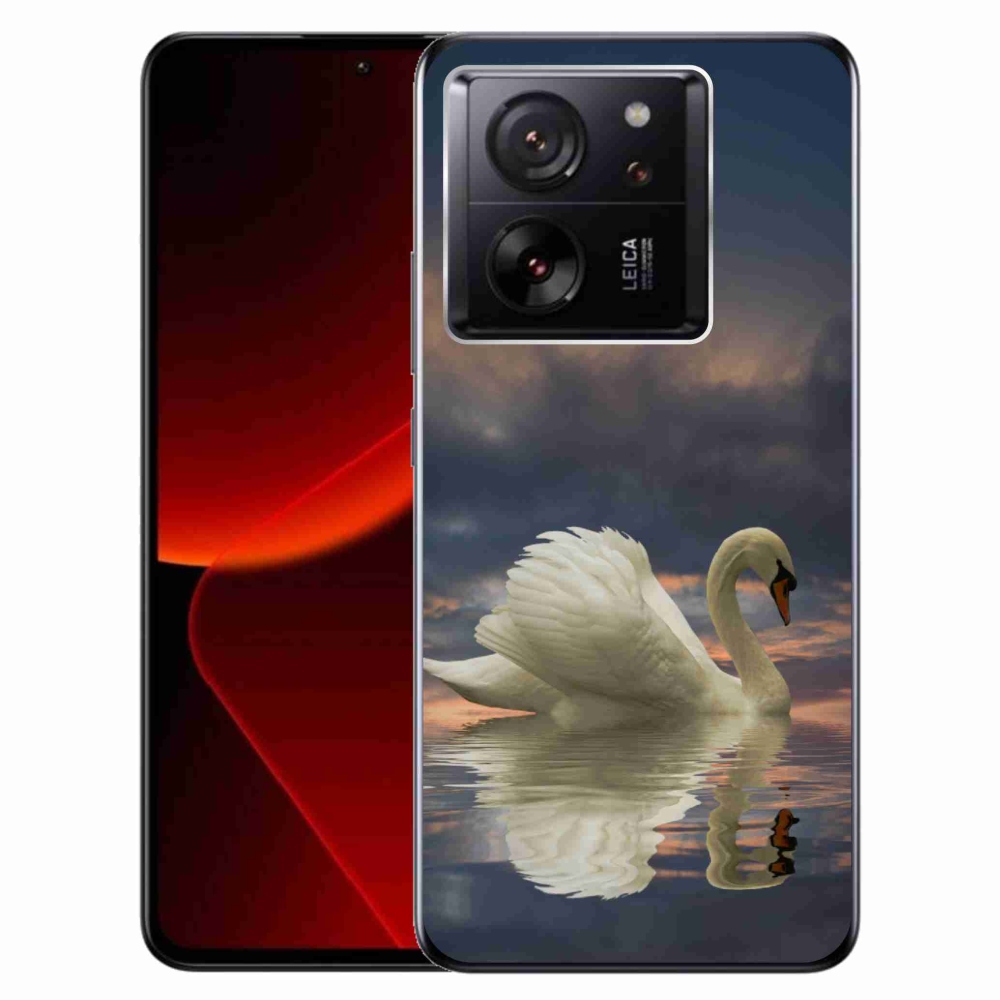 Gél borítás mmCase a Xiaomi 13T/13T Pro készülékhez - hattyú