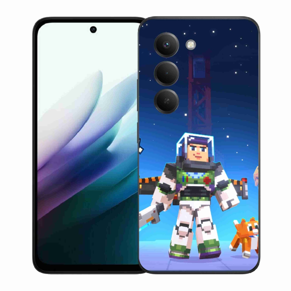 Gél borítás mmCase a Xiaomi Redmi 15 4G/5G (171mm) - minecraft 2