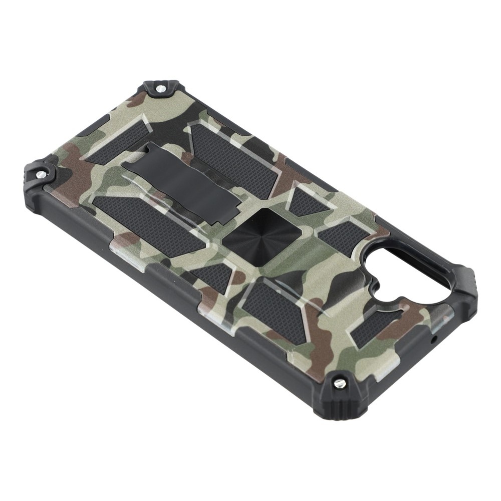 Camouflage tartós borító Samsung Galaxy A07 4G készülékhez - sötétzöld