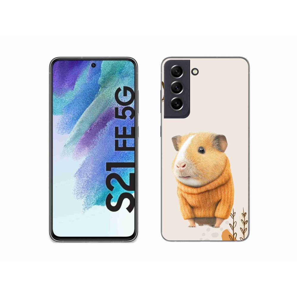 Zselés borítás mmCase Samsung Galaxy S21 FE 5G - tengerimalac pulóverben