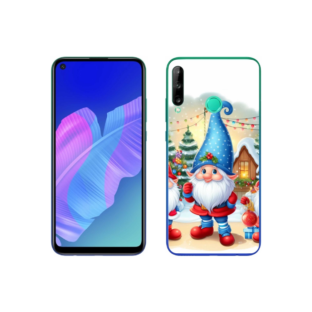 Gél borítás mmCase a Huawei P40 Lite E számára - Karácsonyi manók