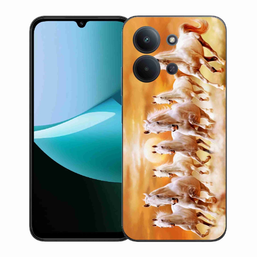 Gél borítás mmCase a Xiaomi Redmi 15C 4G (171mm)/Poco C85 4G (171mm) - lovak 2