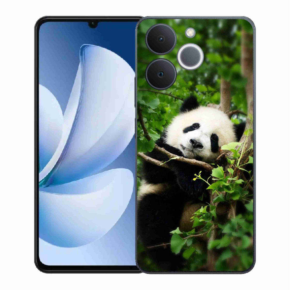 Zselés borítás mmCase a Realme Note 70T-hez - panda