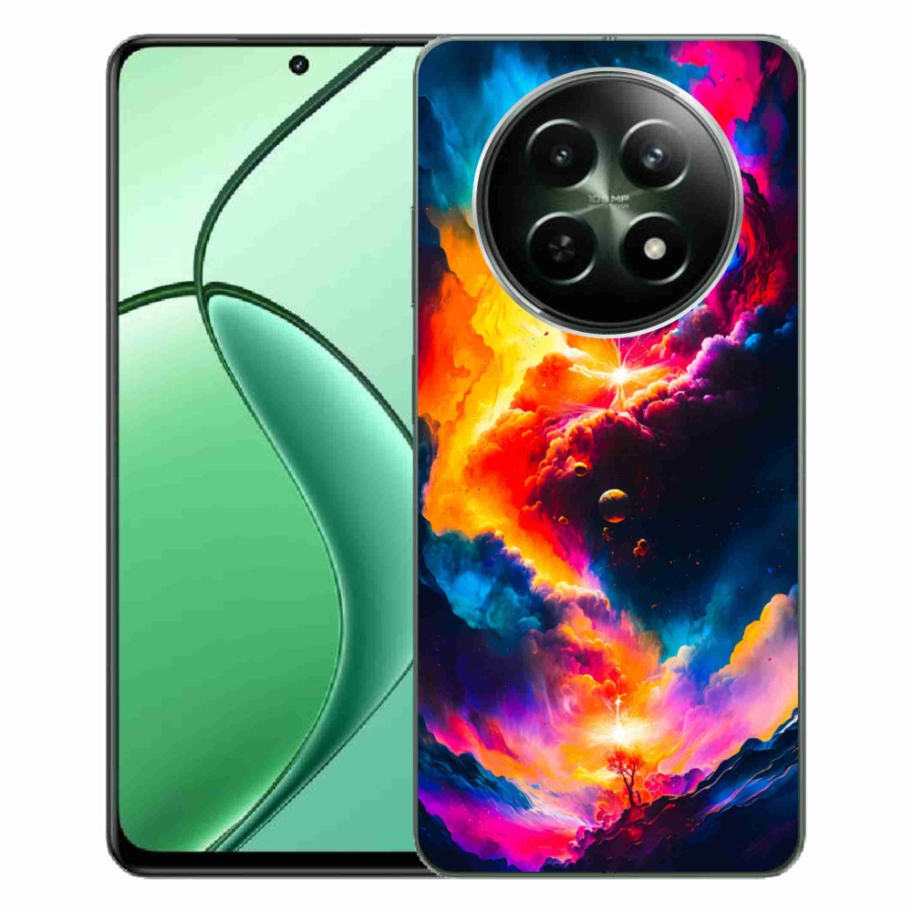 Zselés borítás mmCase a Realme 12 5G/12x 5G készülékhez - absztrakt motívum