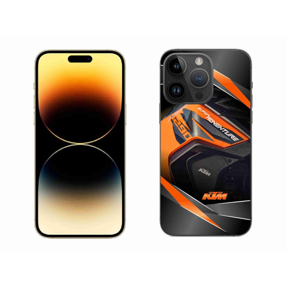 Zselés borítás mmCase iPhone 14 Pro Max 6.7 készülékhez - motoros ktm