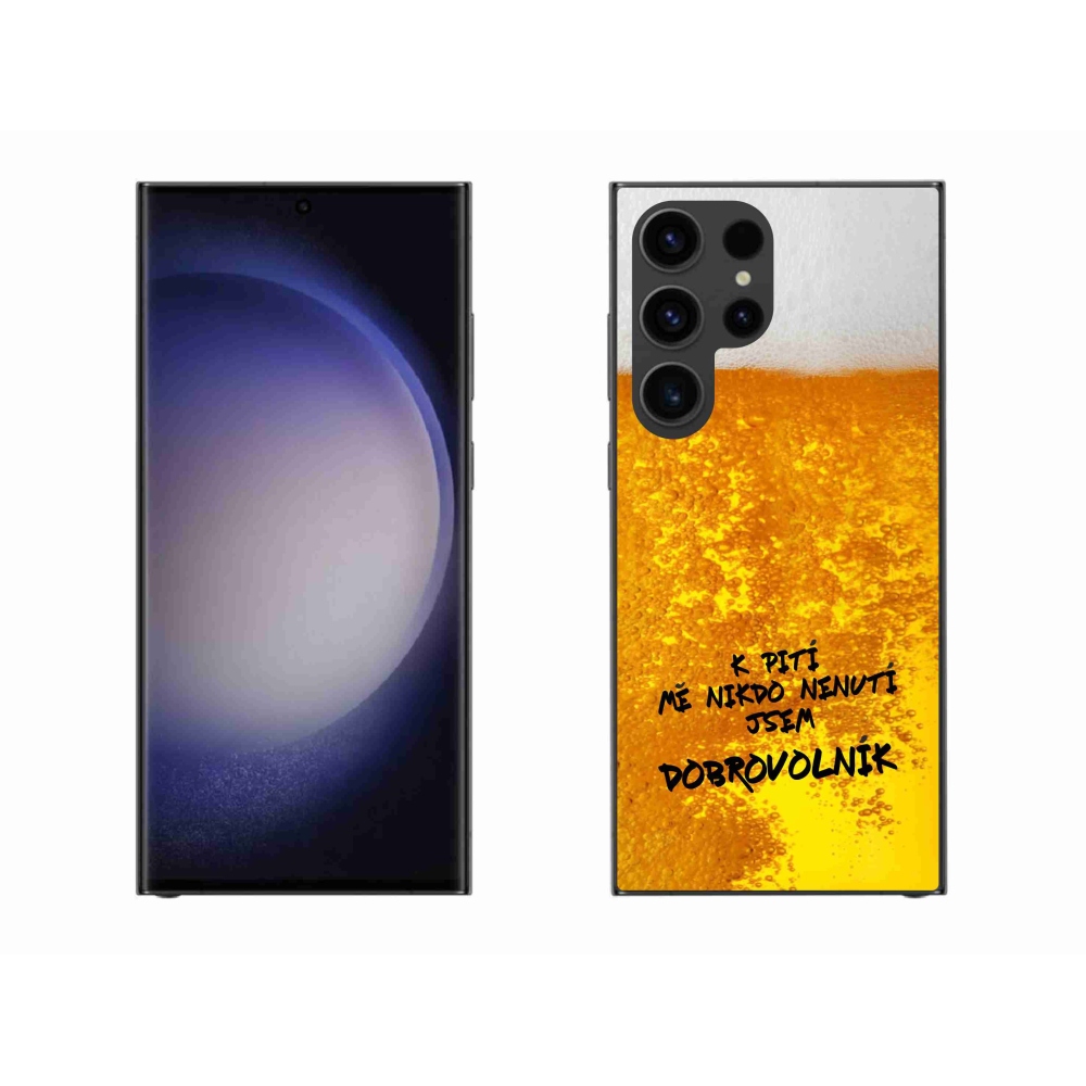 Gél borítás mmCase Samsung Galaxy S23 Ultra 5G - sör motívum 4