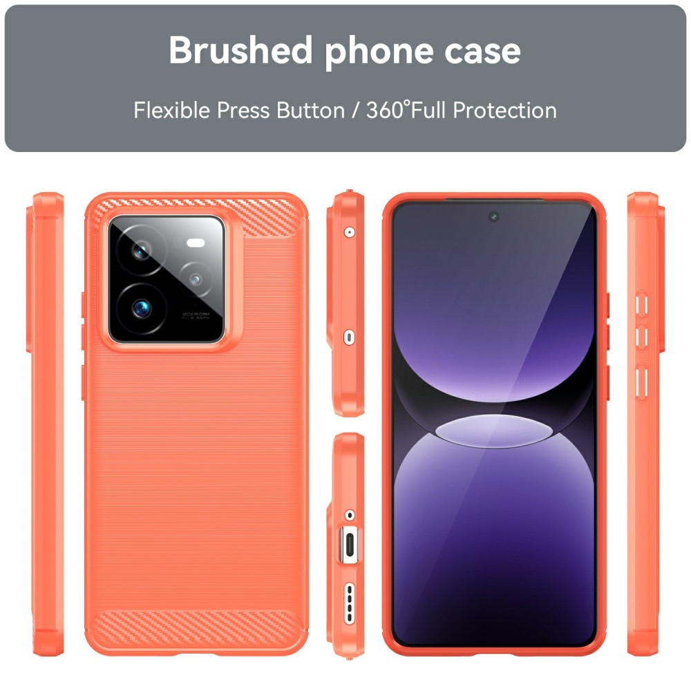 Szénálló zselés tok a Realme GT 7 Pro 5G készülékhez - piros