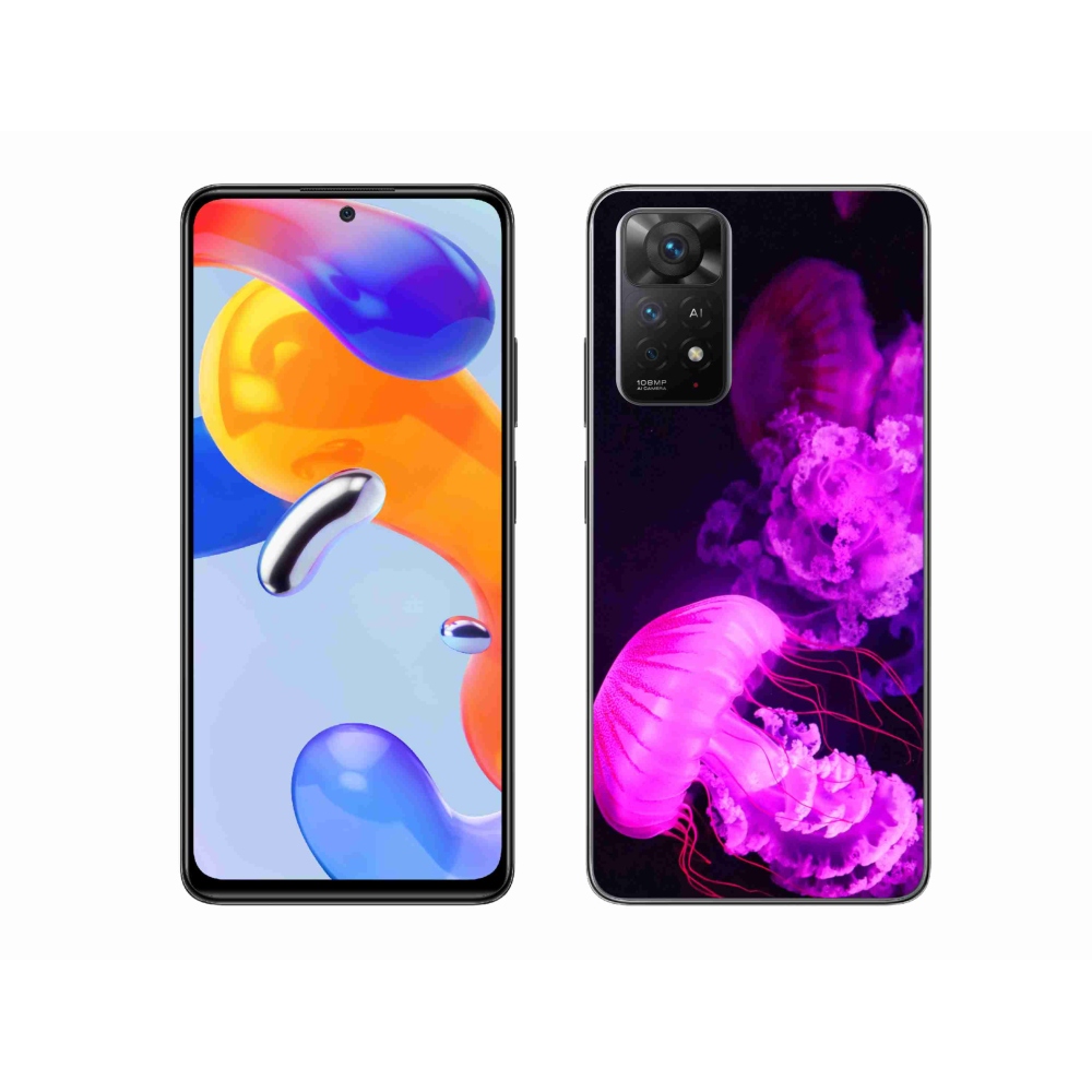 Gél borítás mmCase a Xiaomi Redmi Note 11 Pro 4G/5G - medúza 1
