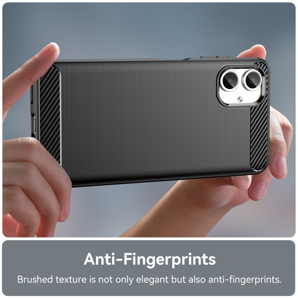 Szénálló zselés tok Samsung Galaxy A06 4G készülékhez - fekete