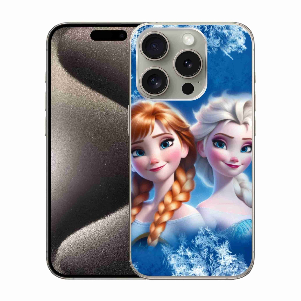 Gél borítás mmCase iPhone 15 Pro készülékhez - Ice Kingdom 2