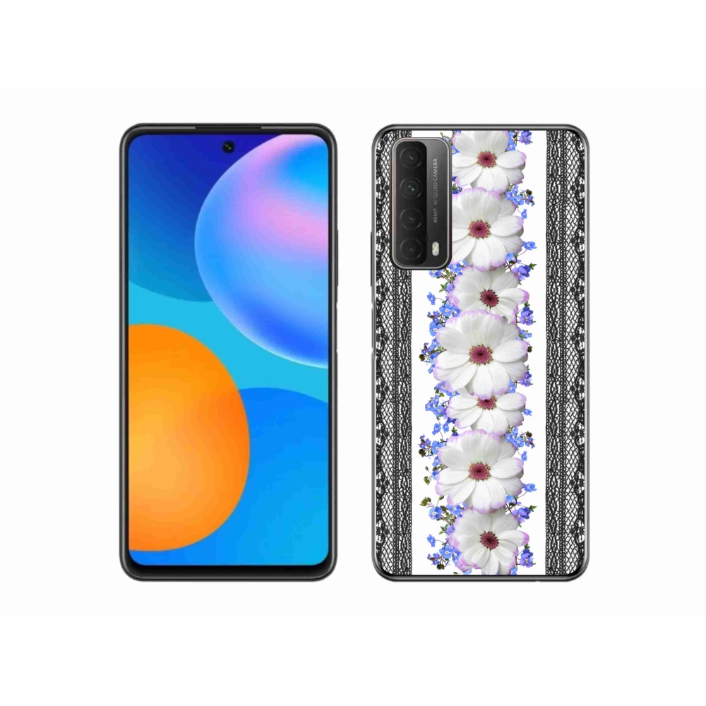 Gél borító mmCase a Huawei P Smart (2021) - virágok 8