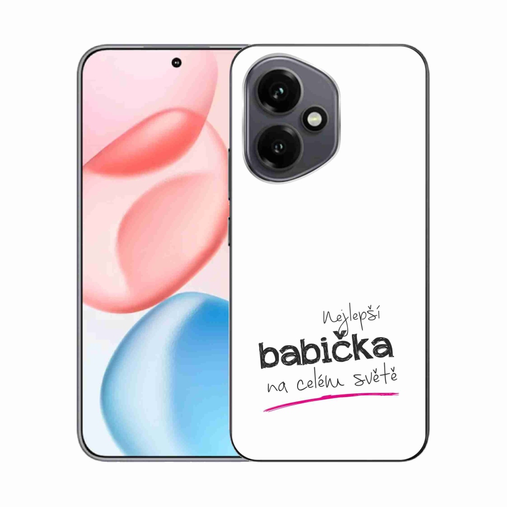 Gel Cover mmCase mmCase for Honor 400 - Best Grandma 4 fehér háttér