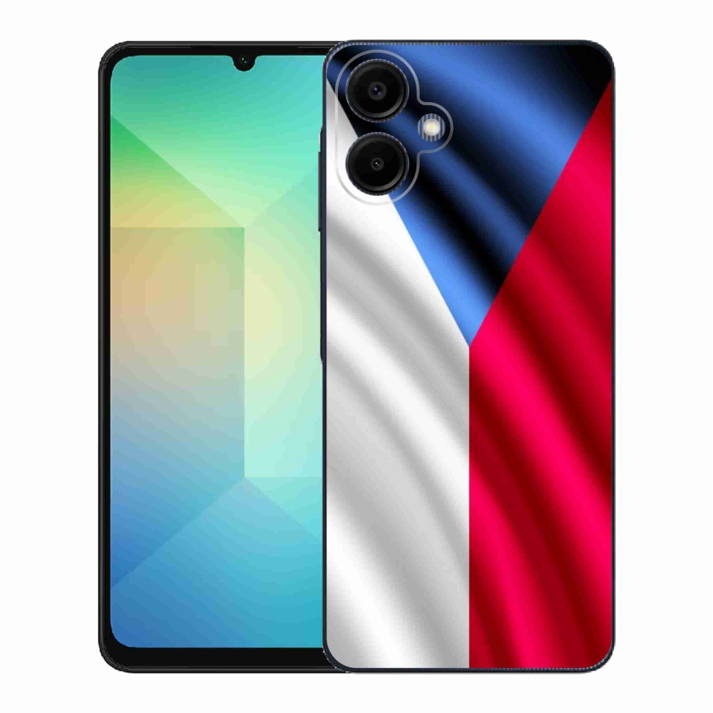Gél borítás mmCase Samsung Galaxy A06 4G - cseh zászlóhoz