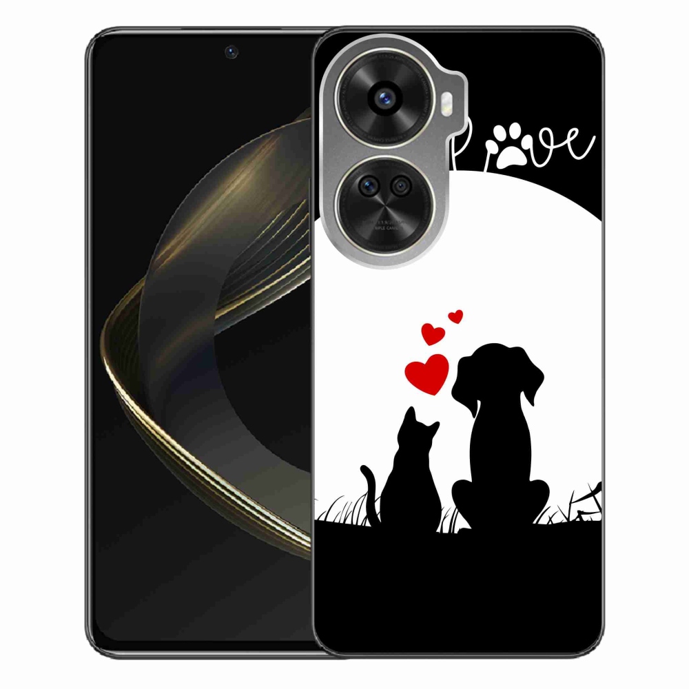 Gél tok mmCase a Huawei Nova 12 SE számára - állatszerelem