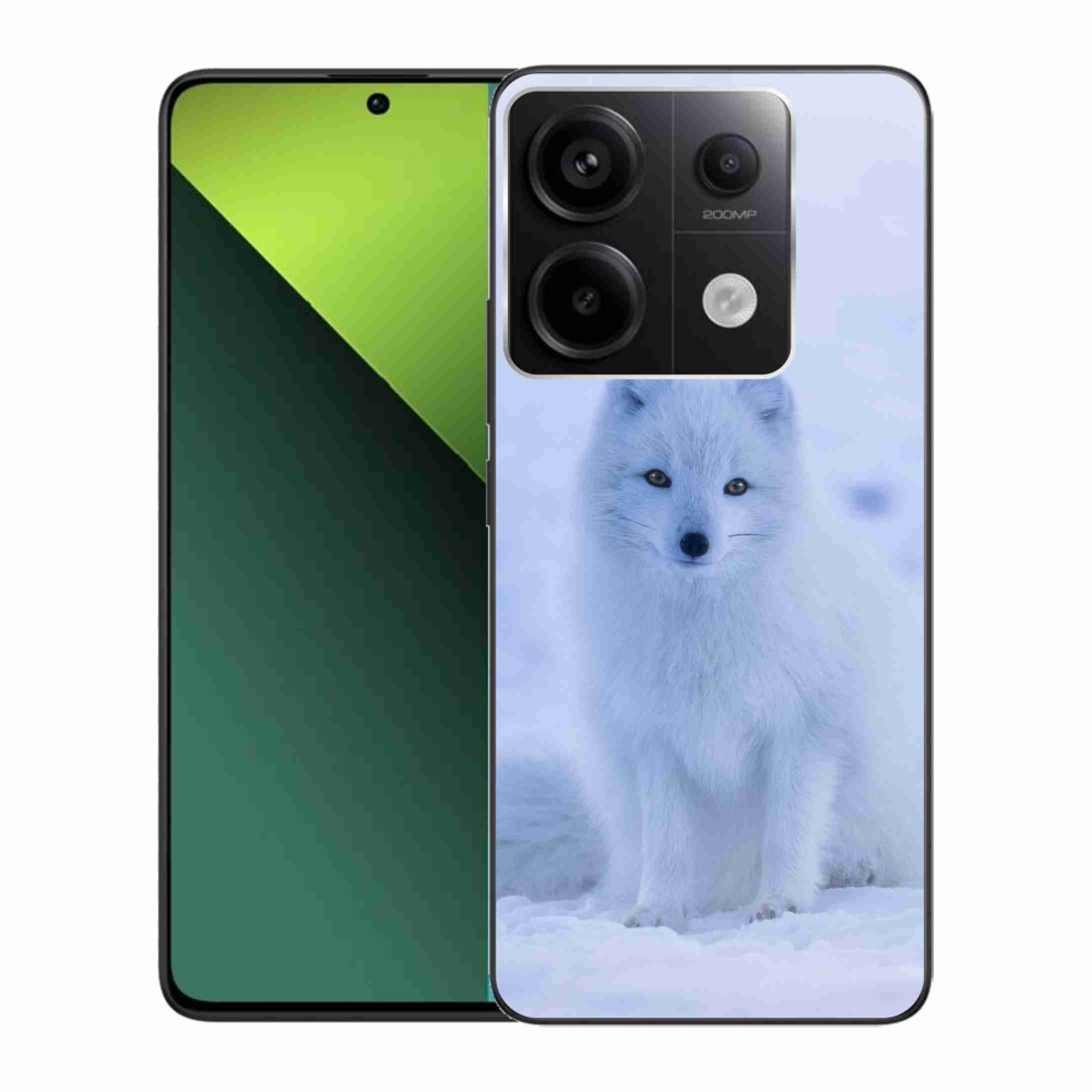 Gél borítás mmCase a Xiaomi Redmi Note 13 Pro 5G/Poco X6 5G számára - polár róka