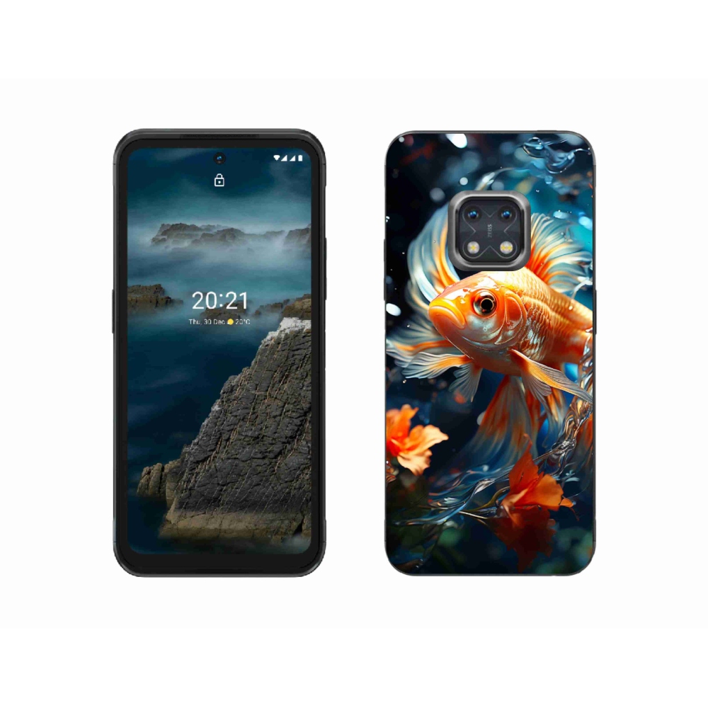 Zselés borítás mmCase a Nokia XR20 készülékhez - hal