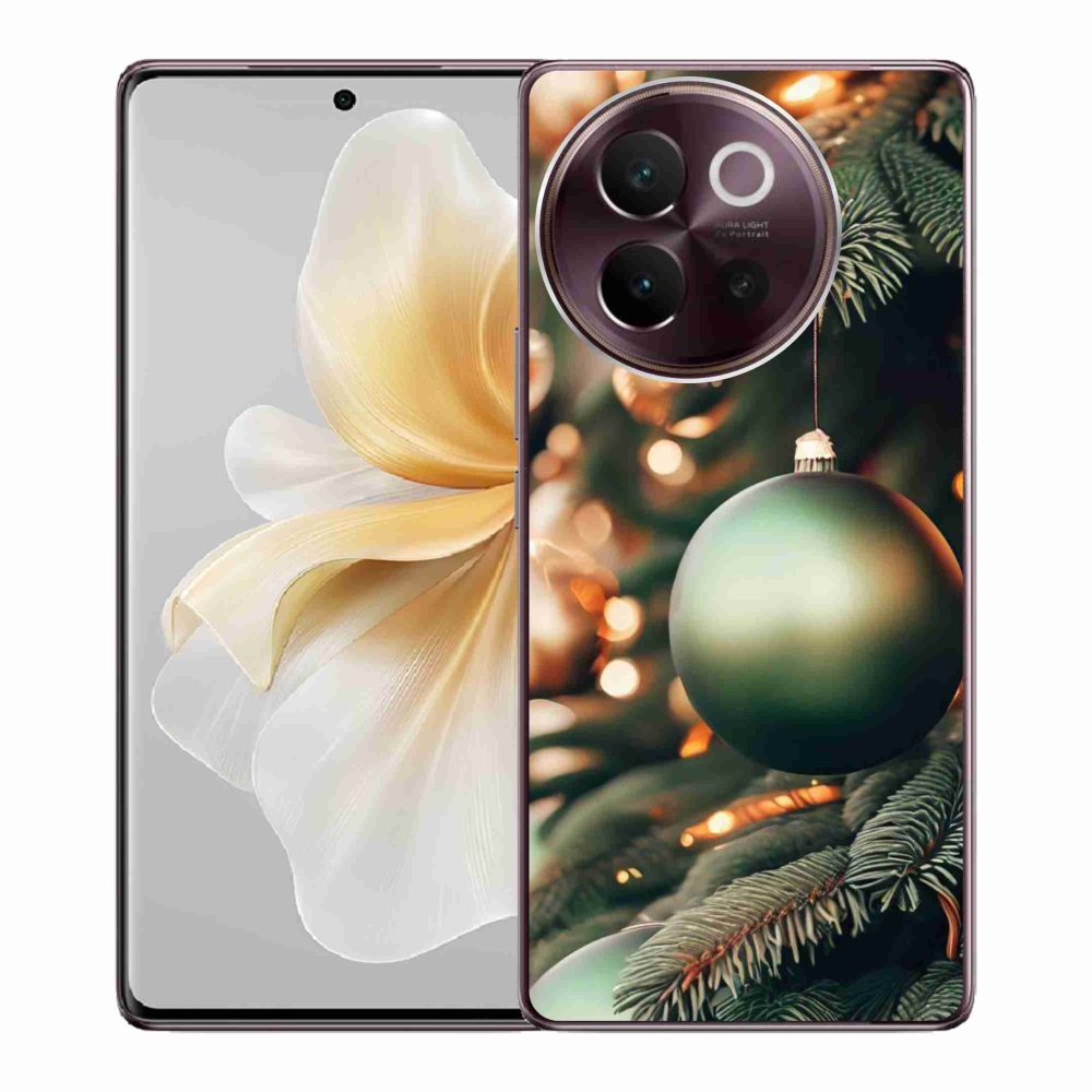 Gél borító mmCase a Vivo V40 Lite 5G-n - karácsonyi dekorációk 1